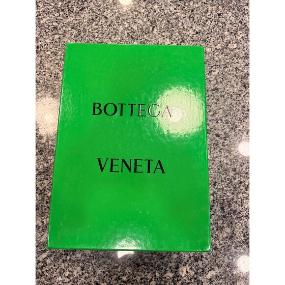 Bottega Veneta Black Stretch Mesh Square Toe Sandals 36 1/2 - Picture 16 of 16